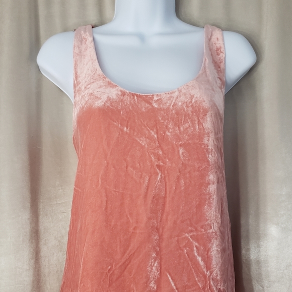 NWOT J Crew pink silk velvet blouse tank top Womens Small - Picture 4 of 7